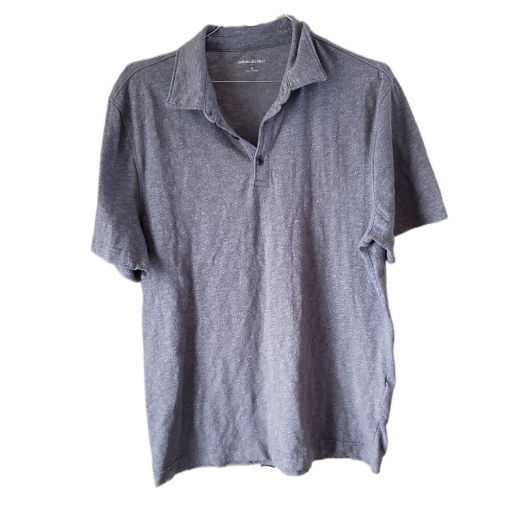 Banana Republic Men's Gray Polo
